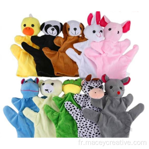 Set-6 DIFF Caractères Hand Puppet